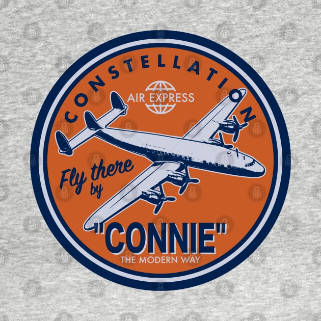 Vintage Constellation Airliner by TCP